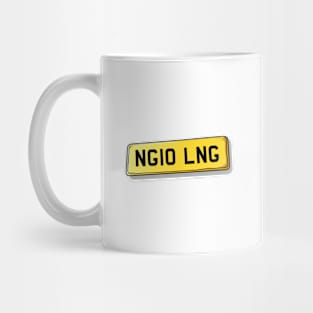 NG10 LNG Long Eaton Number Plate Mug